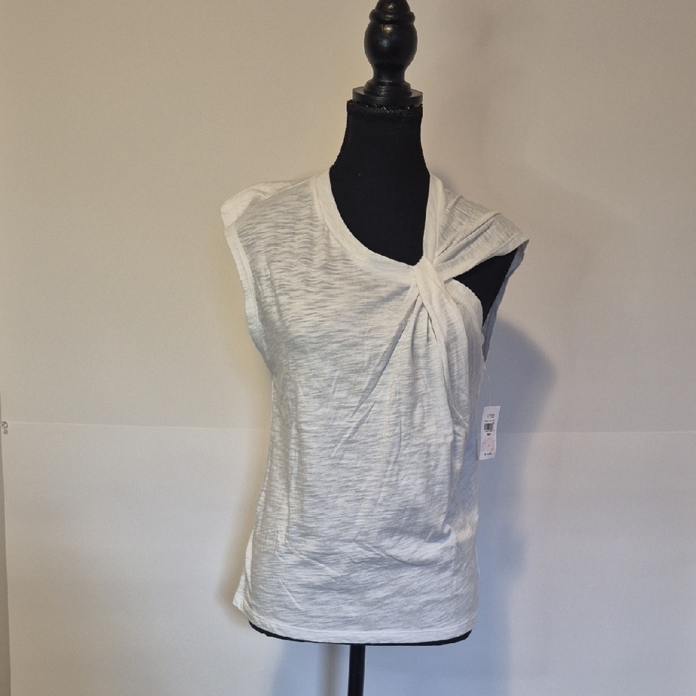 NWT GAP FOREVER SOFT TEE with Shoulder Twist - S
